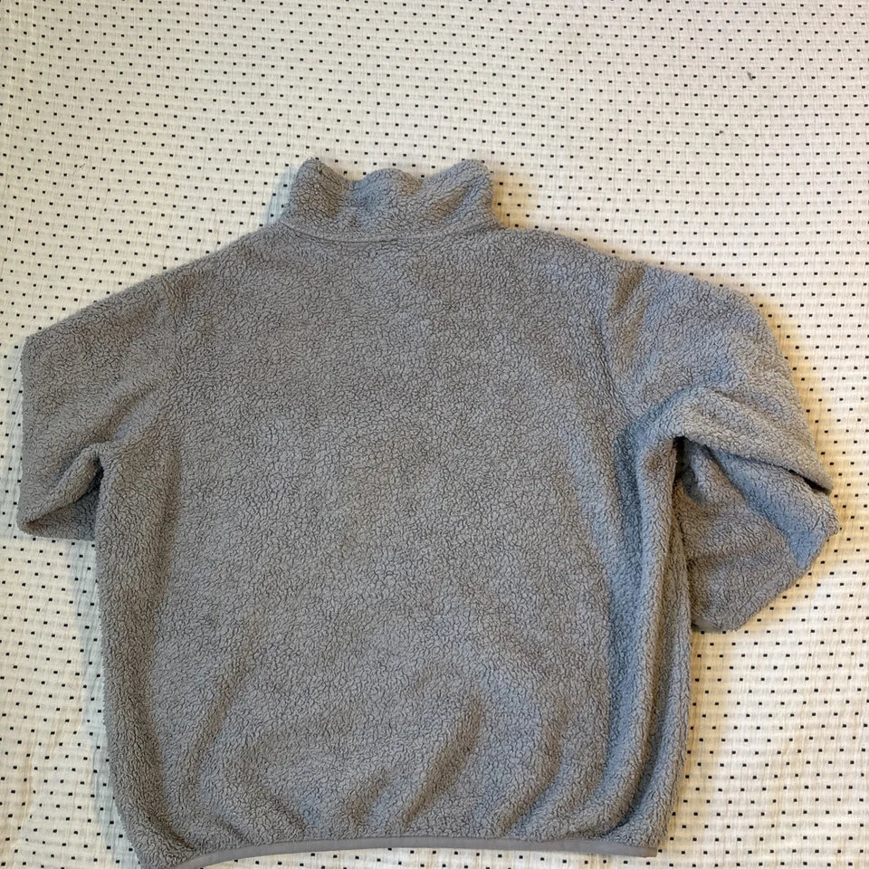 Pullover polar Patagonia LOS GATOS gris media cremallera talla XL para mujer Foto 4 de 4