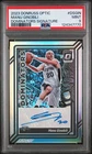 2023-24 Panini Donruss Optic Dominators /49 Manu Ginobili Auto PSA 9