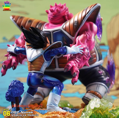 Jacksdo Studio Dragon Ball Namek Vegeta vs Dodoria Resin Mdoel