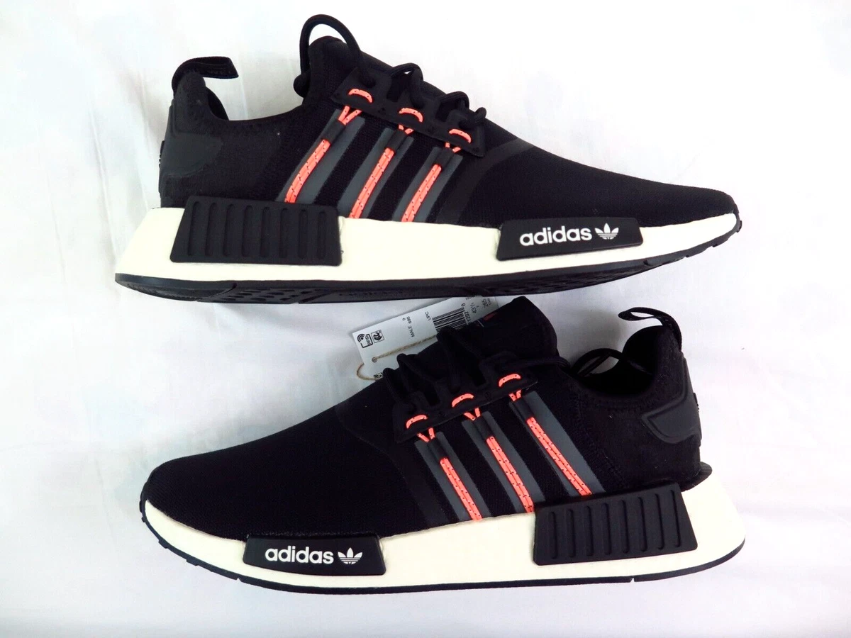 adidas gazelle silver green womens Shop Black Mens adidas NMD R1 Lace Up Sneakers – Shoebacca main image 0