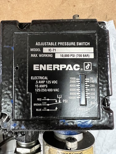 ENERPAC Adjustable Pressure Switch IC-71 - Afbeelding 1 van 7