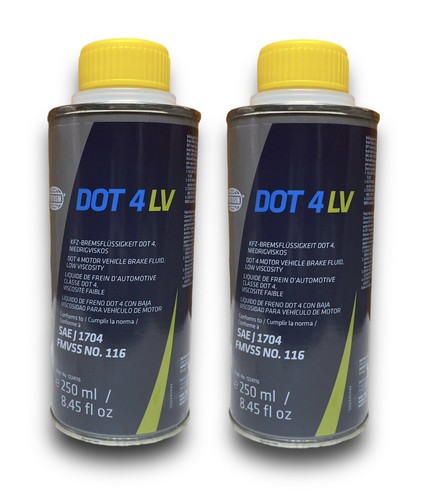 Pentosin (2) DOT 4 LV Motor Vehicle Brake Fluid Low Viscosity 8.45 Oz Fast Ship - Picture 4 of 9