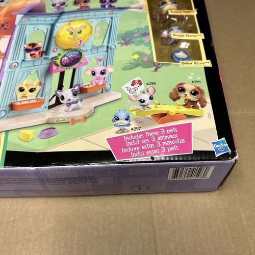 LPS Littlest Pet Shop Playset Animali in Città con Animali Nuovo Scatola Aperta - Foto 6 di 20