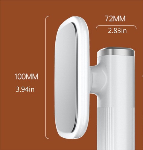 Upgrade Mini Ferro da Stiro Portatile, Ferro da Stiro a Vapore Portatile Pieghevole Girevole - Foto 6 di 12