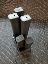 10 SLOT GLOCK 17 19 MAG HOLDER MAGAZINE STORAGE 9mm 40 cal RACK SAFE SHELF BLACK