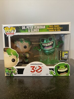 Funko Pop! Vinyl: Ghostbusters - Slimed Venkman and Slimer - San