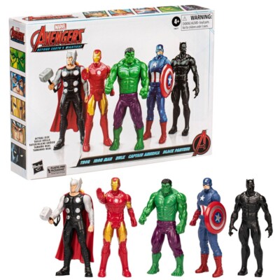Marvel Avengers Set 5 Figuren, Earth's Mightiest Heroes - Neu in OVP - Neu