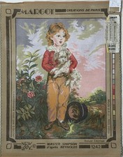 ARTHUR DEVIS "MASTER SIMPSON" Needlepoint Canvas 11.75" x 15.75" Margot 1242