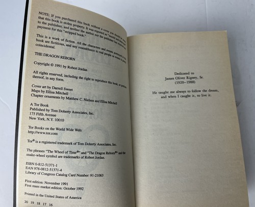 The Wheel of Time PB Lot - The Great Hunt; A Crown of Swords; The Dragon Reborn - Picture 10 of 17