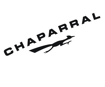 Chaparral Roadrunner Can-Am Aufkleber Vintage Sportwagen F1 Indycar Racing Decal
