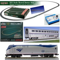 Kato 30-2003 Ho Unitrack Starter Train Set Ge P42 Amtrak Phase Vb W Superliner on sale Kato 30-2003 Ho Unitrack Starter Train Set Ge P42 Amtrak Phase Vb W Superliner on sale