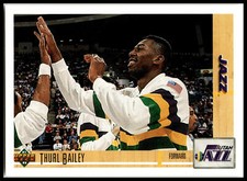 Thurl Bailey #139 1991-92 Upper Deck Jazz B0140A