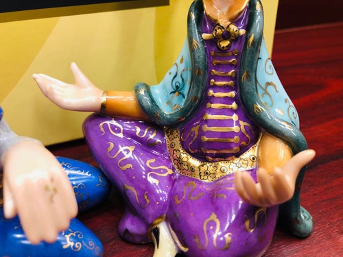 HEREND PERSIAN COLLECTION PRINCESS AND PRINCE FIGURINE,BRAND NEW,RETAIL $2.790.- - Picture 6 of 12