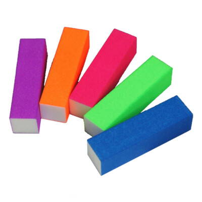 10 Pcs vendre Fichier De Ongles À Éponge Polisseur Bloc Tampon Pour Lime