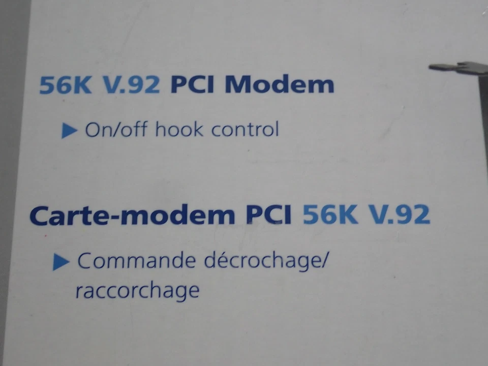 HAWKING PCI MODEM HM92P 56K V.92  NEW SEALED BOX - Image 3 of 4