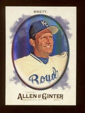 2017 Topps Allen & Ginter Hot Box Foil #252 George Brett ⚾ HOF