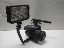 Pro D750 AZ SM-2L D90 stereo mic video light for Nikon D850 D500 D810 D810A D610