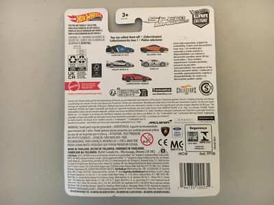 Hot Wheels Car Culture 2023 - Ford GT Race Blanche (#4 Speed Machines) - Boîte Non Ouverte