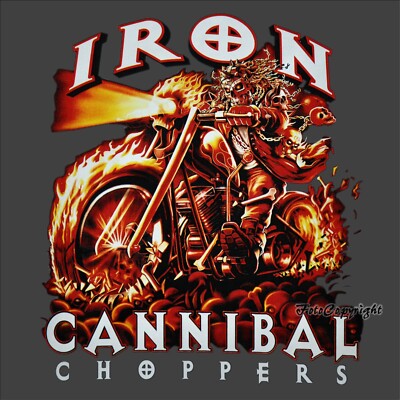 Chopper T-Shirt Biker USA Motorrad Rocker Old School  *4150 anthrazit