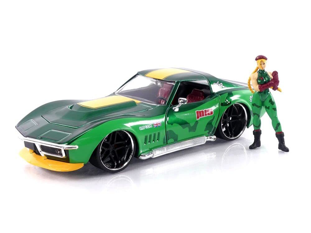 ミニカー JADATOYS 1969CORVETTE STINGRAY ZL-1 1969 Chevy Corvette Stingray ZL-1, Blue - Jada Toys 30532