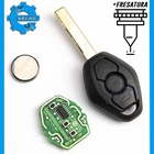 KEY FOR BMW 3 E46 5 E39 X3 E83 X5 E53 Z4 E85 434MHZ ID44 PCF7935 + MILLING