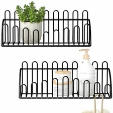 Shower Caddy With 18 Hooks, Adhesive Shower Shelf for Inside Shower, Stainless S