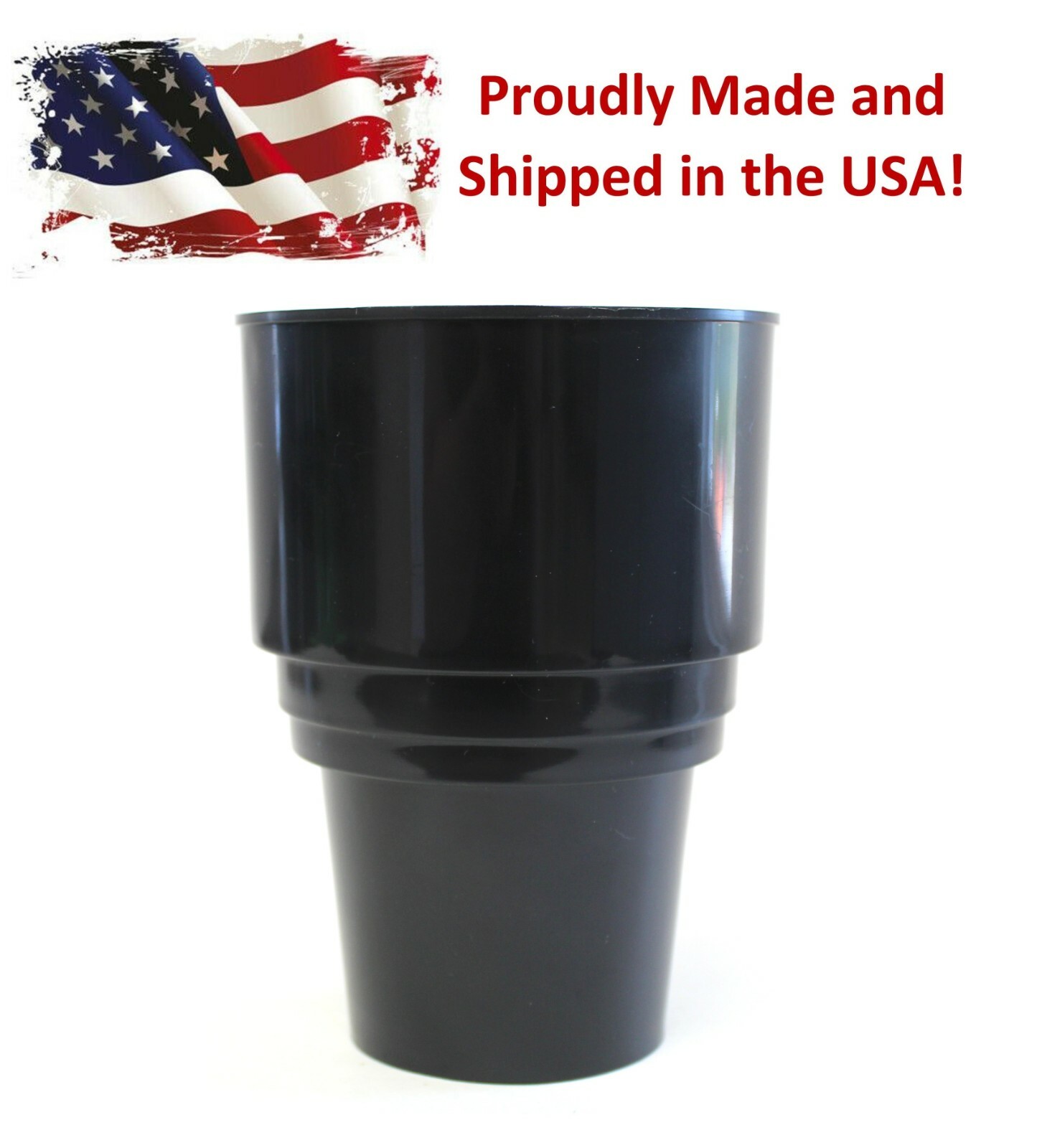 BLACK Replacement Golf Cart UTV Cup Holder Insert Portable 1