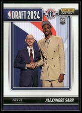 2024-25 Panini Instant NBA Alexandre Sarr DRAFT NIGHT 1/507 SP Wizards #DN-1 RC