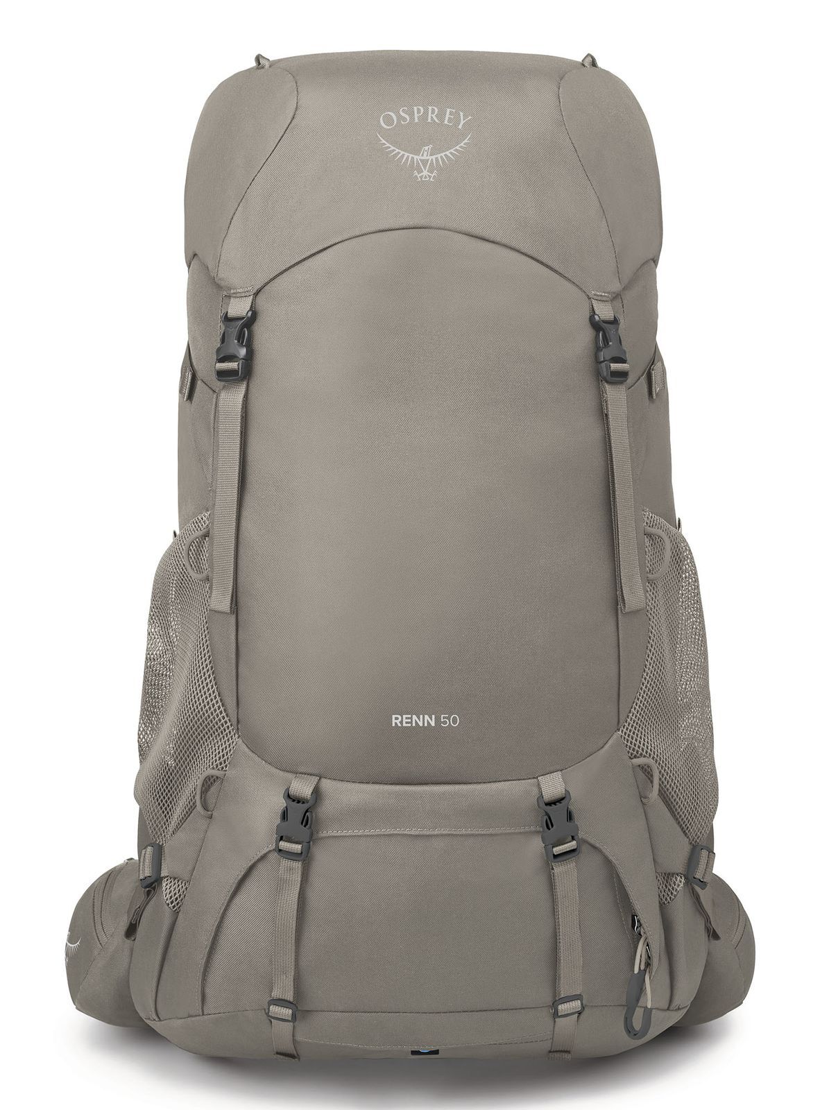 Osprey Renn 50 Mochila Senderismo Pediment Grey / Lino Bronceado Topo Nueva