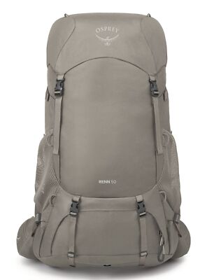 Osprey Renn 50 Rucksack Wanderrucksack Pediment Grey / Linen Tan taupe Neu