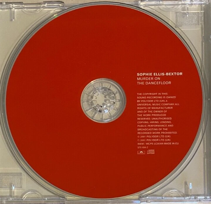 Sophie Ellis Bextor – Murder On The Dancefloor CD Single Enhanced 2001 - Image 3 of 3