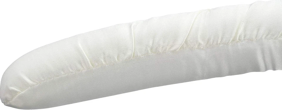 Conjunto de 6 perchas de satén acolchadas de metal blanco gancho giratorio vestidos blusas lencería Foto 3 de 4