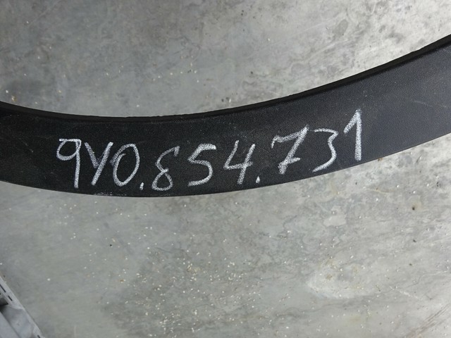 Radlaufleiste Hinten Links Für VW Tiguan - Schwarz Genarbt