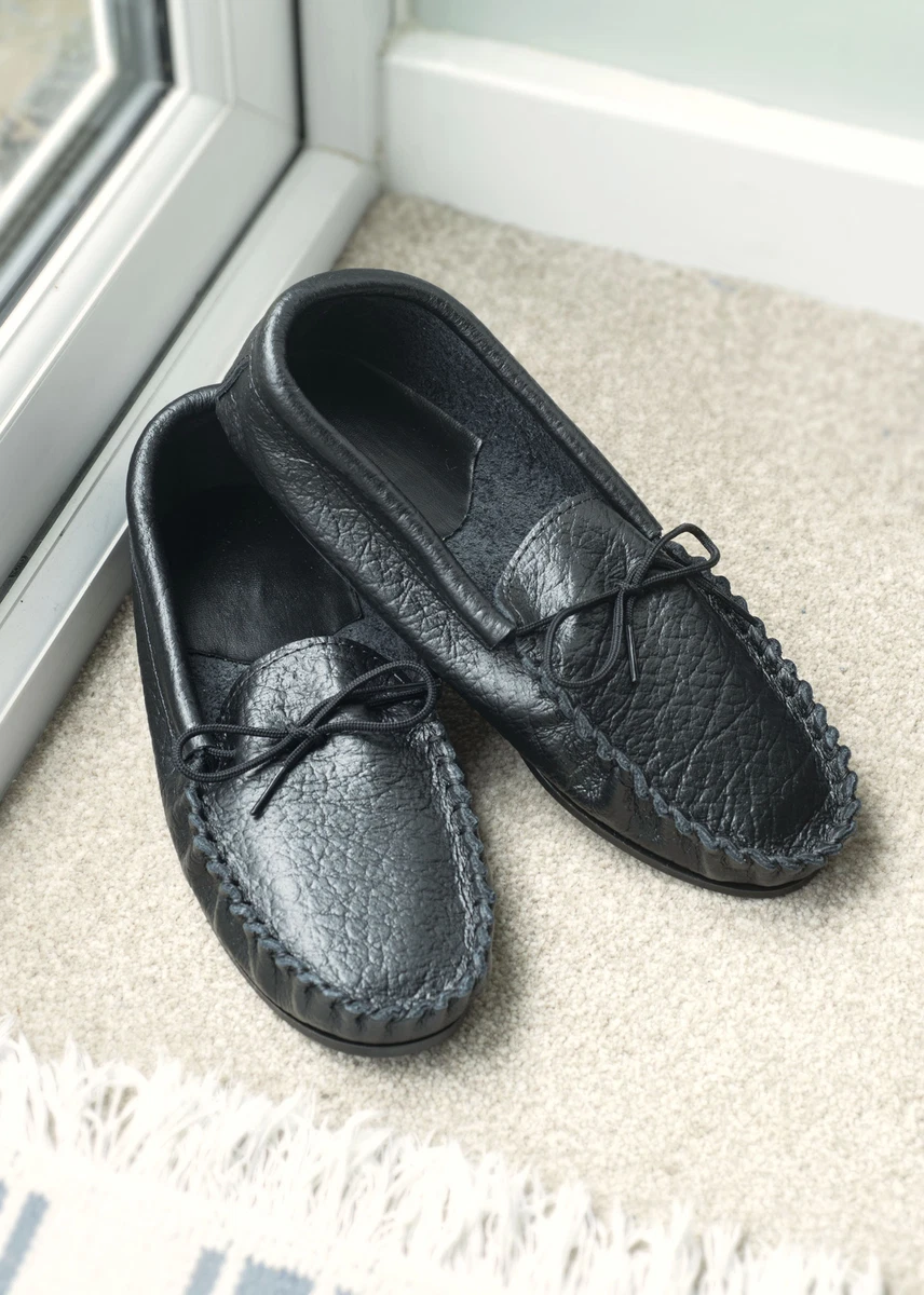 Hard sole hotsell mens moccasins