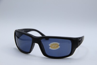 NEW COSTA DEL MAR FANTAIL 06S9006 900601 POLARIZED AUTHENTIC SUNGLASSES 59-14
