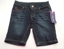 Cherokee Denim Bermuda Shorts Youth Girls Size M 7/8 NWT