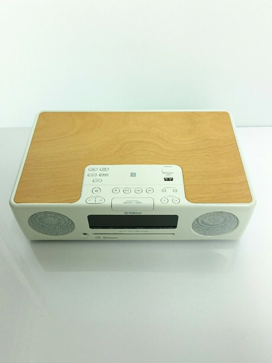 Yamaha TSX-B235 Desktop Audio System CD USB Wide FM AM Radio Bluetooth White