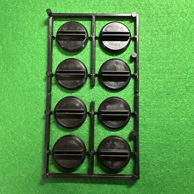 Warhammer 40k Round Counter Stand Base x8 25mm Bases BNOS Games Workshop 90s  