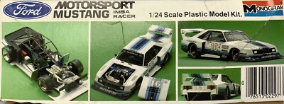 monogram 1/24?1/25? ford mustang 完成品 Monogram Ford Mustang IMSA Racer 1/24 Model Kit | eBay