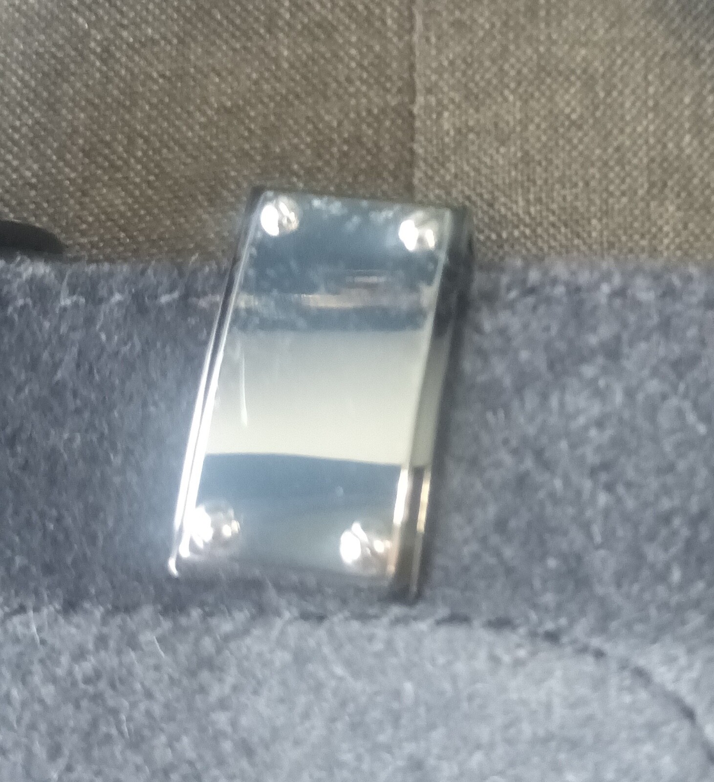 Danielle Nicole Gray & Black Plaid Flannel Crossb… - image 9