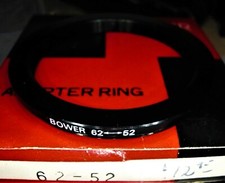 Bower Stepping Ring Metal 62-52mm 62mm Lens to 52mm Filter NEW 
