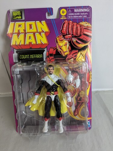 Iron Man Marvel Legends Figura De Acción Count Nefaria 15 CM Hasbro 2I - Imagen 2 de 4