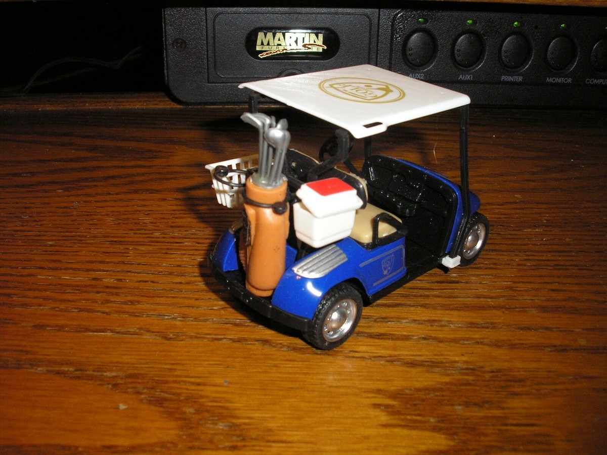 5 DieCast Pull Back Golf Cart, golf cart toy,