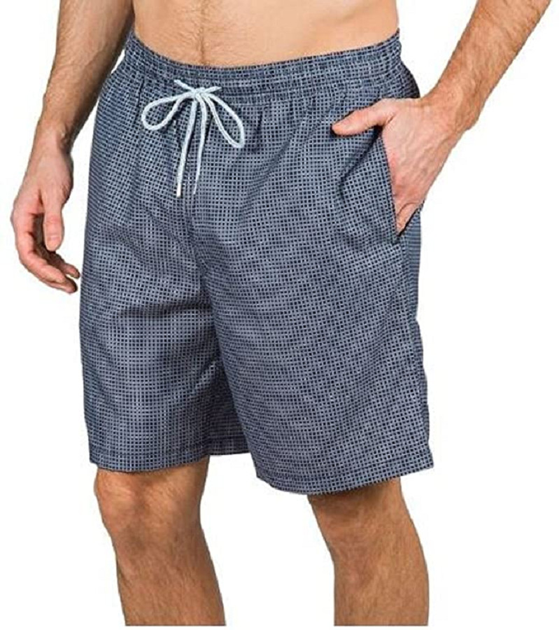 Фирменные мужские черные квадратные плавательные шорты Kirkland Signature большой размер 4590₽