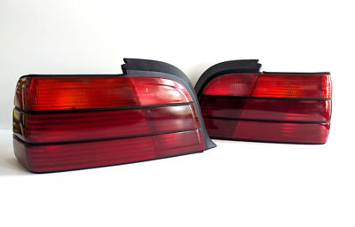  E36 Coupe用純正テールランプ　左右セット Tail Lights fits BMW E36 Coupe Convertible OEM Rear Full Set All