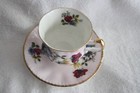 Vintage Paragon Fine Bone China Floral Design Footed Teacup and Saucer — photo 5