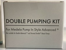 Double Pumping Kit for Medela Pump In Style Advanced, Collection Bottles,  Pads