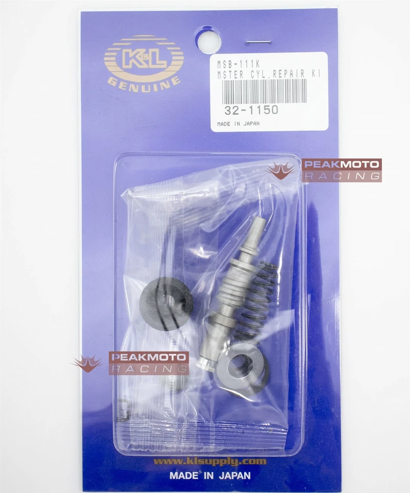 K&L 32-1150 Front Master Cylinder Rebuild Kit For Honda 45530-KN5-305 - Image 2 of 2