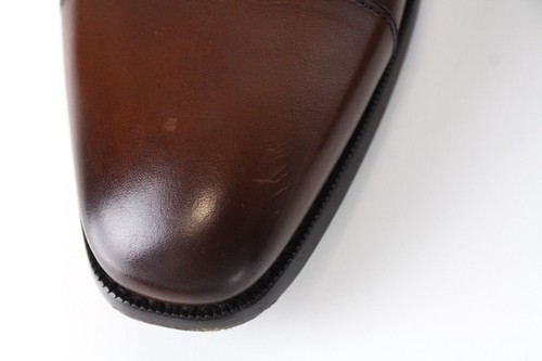 SUITSUPPLY Mens Classic Shoes EU43 Mid Brown Calf Leather Derby Classic - Picture 10 of 12