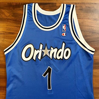 Penny Hardaway Orlando Magic Champion NBA Alternate Jersey Sz 44
